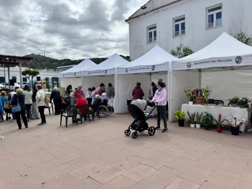(Fotos) Los más pequeños disfrutan de Sant Jordi en Es Mercadal