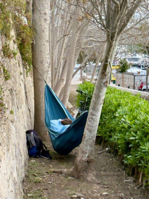 Al aire libre.