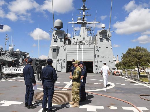 (Fotos) El puerto de Maó se llena de buques militares por el ejercicio ESP MINEX 25