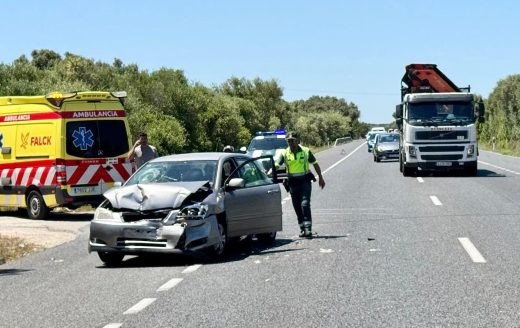 Imagen del lugar del accidente.