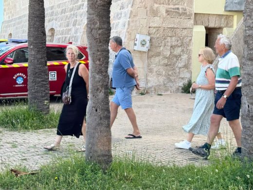 (Fotos y vídeo) El Museo de Menorca pone a prueba su Plan de Salvaguarda con un simulacro de incendio