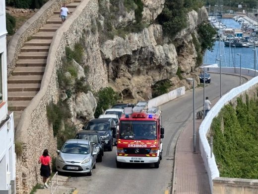 (Fotos y vídeo) El Museo de Menorca pone a prueba su Plan de Salvaguarda con un simulacro de incendio