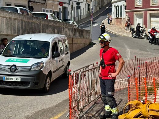 (Fotos y vídeo) El Museo de Menorca pone a prueba su Plan de Salvaguarda con un simulacro de incendio