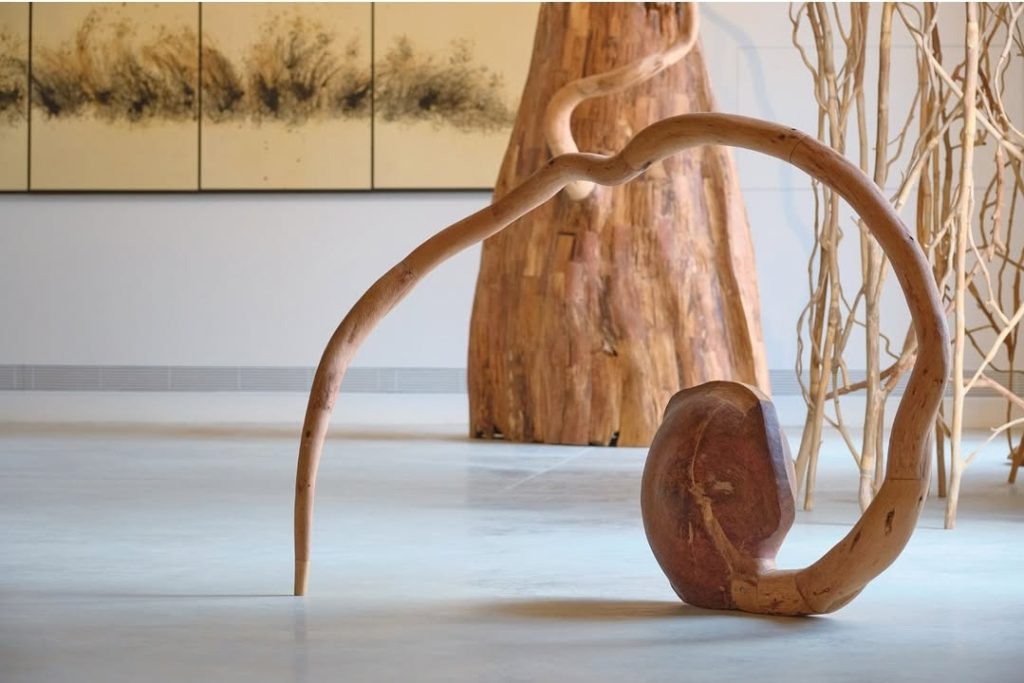 Una de las obras del artista japonés.
