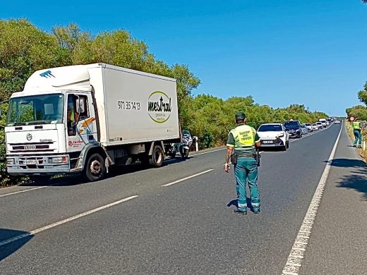 (Fotos) Una colisión entre cuatro vehículos en la carretera general deja tres heridos