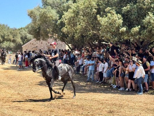 (Fotos y vídeo) El ‘replec’ de Ses Arenes de Dalt, preludio de la fiestas de Sant Joan