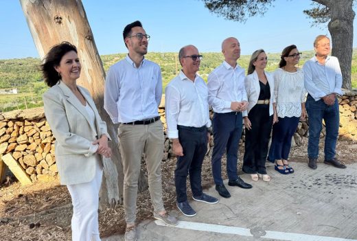 Equipo de gobierno del Consell de Menorca (Foto: Tolo Mercadal)